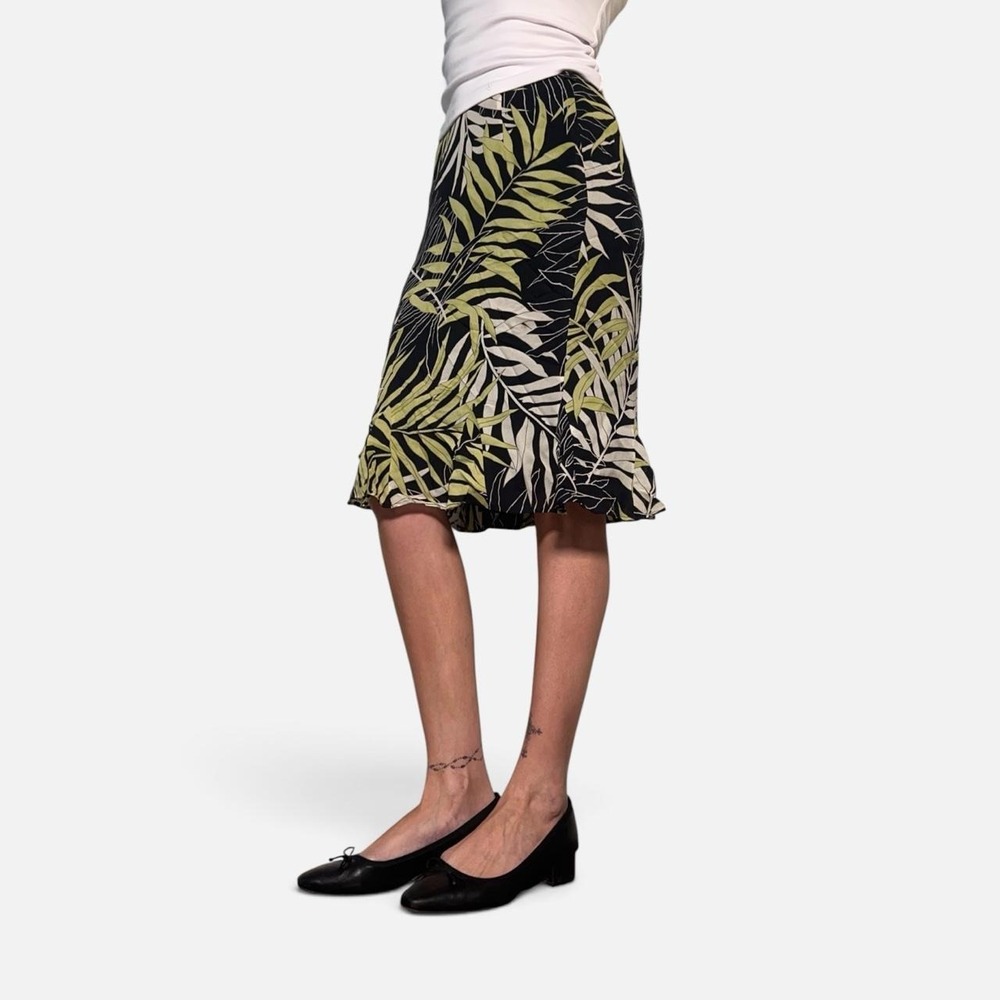 100% silk midi skirt - Picture 2 of 6